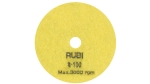 RUBI Dysk polerski na sucho 100 mm - Ziarno #100