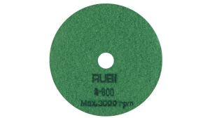 RUBI Dysk polerski na sucho 100 mm - Ziarno #800