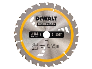 DT1951 DEWALT Tarcze do pilarek ręcznych 184x20mm 24T (DC)