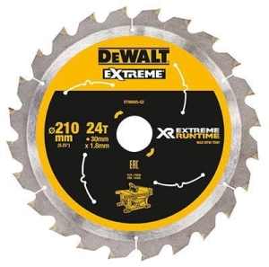DEWALT DT99567 XR FlexVolt Tarcze pilarskie do pilarki tarczowej 210mm x 30mm 60T; Cięcie wzdłużne, poprzeczne