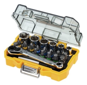 DEWALT DT71516 DEWALT Zestaw 24-elementowy zestaw końcówek i grzechotek