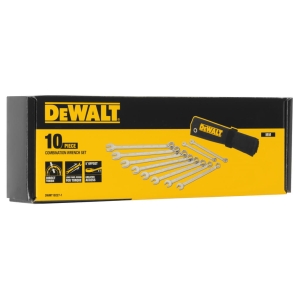 DEWALT DWMT19227-1 10 elementowy zestaw kluczy płasko-oczkowych