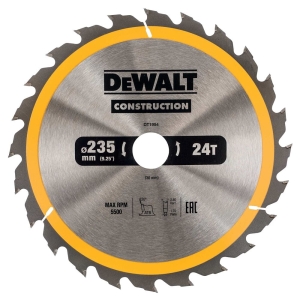 DT1954 DEWALT Tarcze do pilarek ręcznych 235x30mm 24T