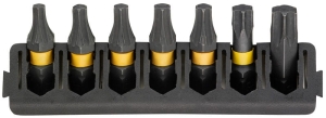 DT70816 DEWALT 7 szt. Bity TORX 25mm TOUGHCASE FLEXTORQ