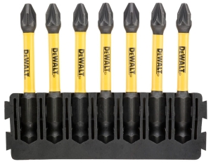 DT70821 DEWALT 7 szt. Bity PZ2 57mm TOUGHCASE FLEXTORQ