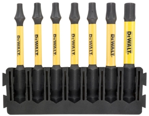 DT70825 DEWALT 7 szt. Bity TORX 57mm TOUGHCASE FLEXTORQ