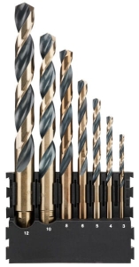 DT70829 DEWALT 7 szt. Wiertła do metalu BLACK&GOLD TOUGHCASE