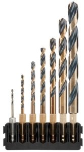 DT70831 DEWALT 7 szt. Wiertła do metalu HEX BLACK&GOLD TOUGHCASE