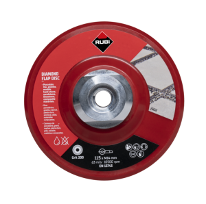 RUBI Tarcza do szlifowania FLAP 200 DOKŁADNY 115MM