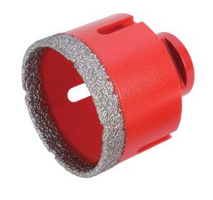 RUBI Wiertło do wiercenia na sucho DRYGRES Ø 68 mm M14 na szlifierkę do gresu, gresu porcelanowego, granitu i marmuru