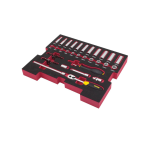 Stanley Zestaw Kluczy Nasadowych do T-STAK 1/4" 48-częściowy - FMHT0-74295