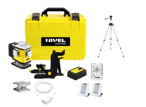 Nivel System CL5R LASER KRZYŻOWY CZERWONY 5x360 Zestaw ze statywem SJJ-M1 EX