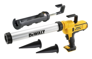 DCE581NK DEWALT Wyciskacz do Kiełbas 600ml i Kartuszy 300ml Body Walizka