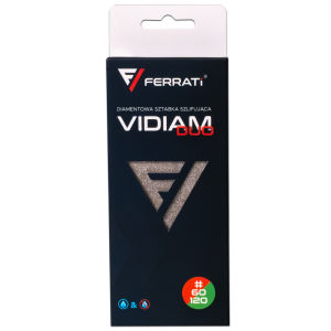 VIDIAM DUO FERRATi Sztabka szlifierska diamentowa 2 gradacje 60/120