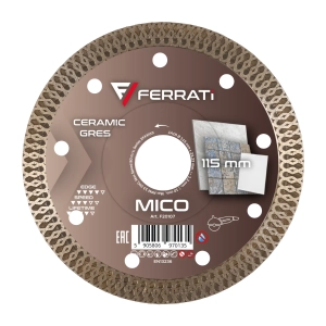 MICO FERRATi 115 Tarcza diamentowa tnąca 115mm