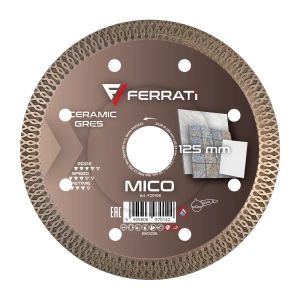 MICO FERRATi 125 Tarcza diamentowa tnąca 125mm