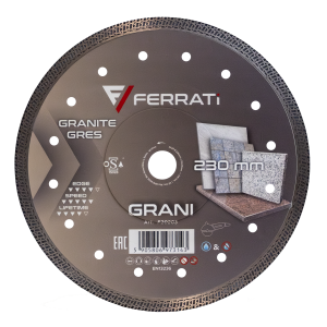 GRANI FERRATi 230 Tarcza diamentowa tnąca 230mm