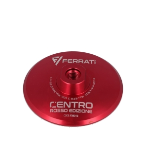 FERRATi Uchwyt adapter do padów aluminiowy 100mm M14F ENTRO ROSSO EDIZIONE