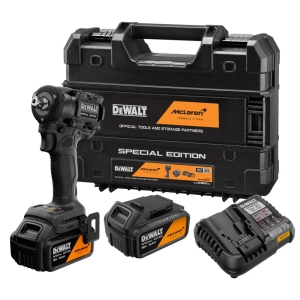 DCF92MP2T DEWALT Dewalt MCLAREN 18V XR Compact Impact Wrench - 2 x 5Ah