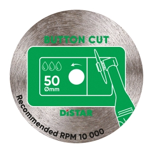 DISTAR ButtonCut 50mm Tarcza diamentowa do wycinania w gresie