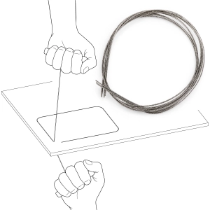 DISTAR Cord 0,5 żyłki diamentowa do cięcia po Łuku - 5szt