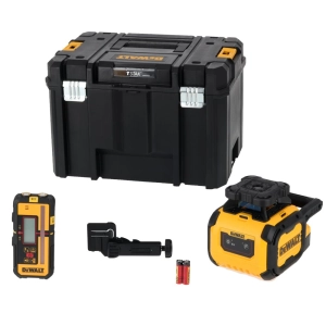 DCLE05211R DEWALT CZERWONY ROTACYJNY LASER ALKALICZNY