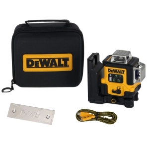 DCLE14361GB DEWALT ZIELONY ROTACYJNY LASER LI-ION 3X360 USB
