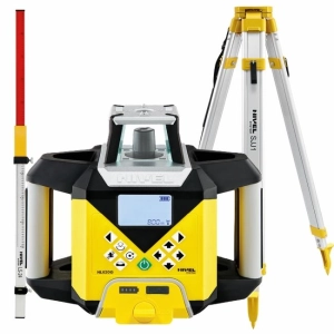Nivel System NL620G DIGITAL NIWELATOR LASEROWY ZIELONY z czujnikiem cyfrowym , Statywem SJJ1 i Łatą LS-24 Spadki Manualne
