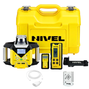 Nivel System NL640G DIGITAL NIWELATOR LASEROWY ZIELONY z czujnikiem cyfrowym , Spadki Cyfrowe