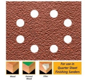 DT3017 DEWALT Arkusze ścierne 115 x 140mm ziarnistość 220 – 25szt