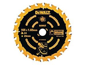 DT10300 DEWALT Tarcza Pilarska  165 x 20 mm, 24 zęby