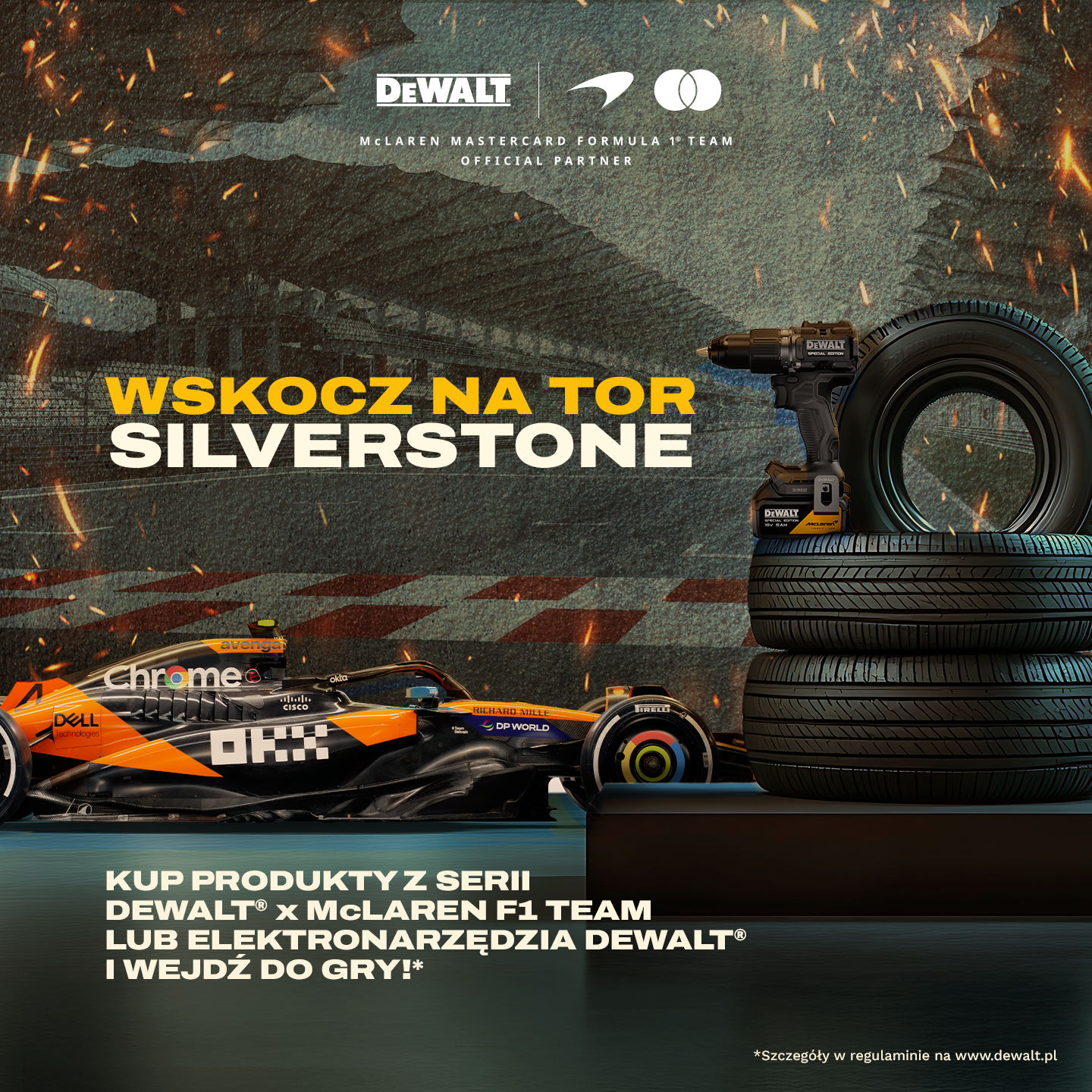 WSKOCZ NA TOR SILVERSTONE Z DEWALT®!