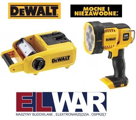 Bezpieczna praca z oświetleniem DEWALT®